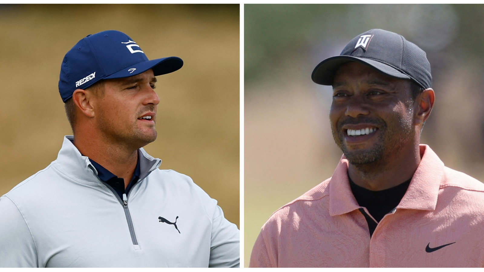 Tiger Woods has not spoken to Bryson DeChambeau since he joined LIV Golf